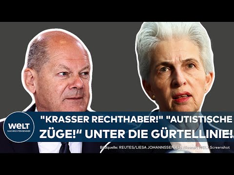 OLAF SCHOLZ: "Krasser Rechthaber!" "Autistische Züge!" Attacke gegen Kanzler von Strack-Zimmermann