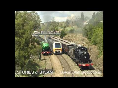 "Parallel Parades" - Steam Locomotives running parallel