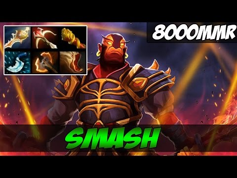 SmAsH 8000 MMR Plays Ember Spirit vol 11 -Dota 2