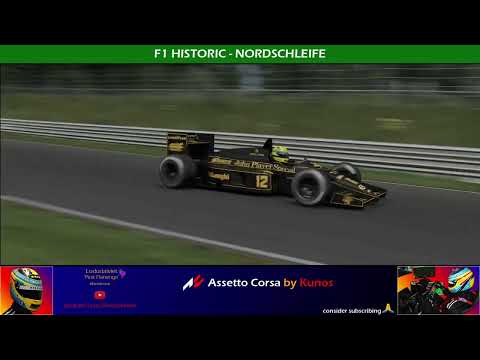 AC#015 - F1 HISTORIC N°3 - NORDSCHLEIFE - LOTUS 1986 (A.SENNA)