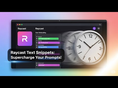 𝐋𝐞𝐯𝐞𝐥 𝐔𝐩 𝐘𝐨𝐮𝐫 𝐏𝐫𝐨𝐦𝐩𝐭 𝐆𝐚𝐦𝐞 𝐰𝐢𝐭𝐡 Raycast 𝐓𝐞𝐱𝐭 𝐒𝐧𝐢𝐩𝐩𝐞𝐭𝐬!