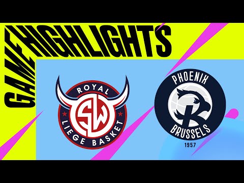 RSW Liège Basket vs Phoenix Brussels Basketball #BNXTLeague