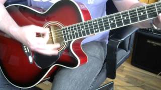 Video thumbnail for RED SX Electro Acoustic by Touyube36