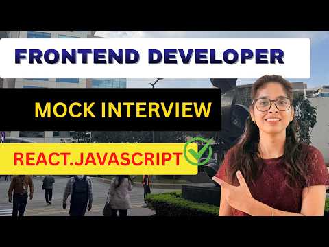 React Js Interview Frontend Developer Interview 0 1 Years Javascript React Js Mock Interview