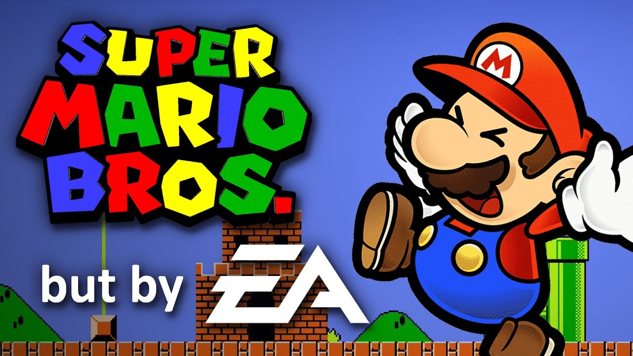 If a Super Mario was remade by EA... - YouTube