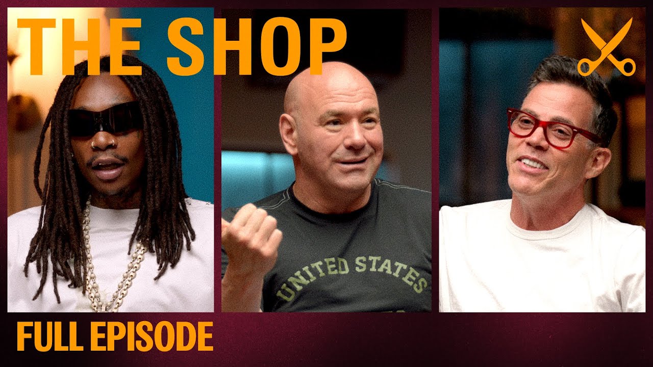 Wiz Khalifa, Dana White, Steve-O & Sloane Stephens on UFC Brutality & Negativity | The Shop Full Ep