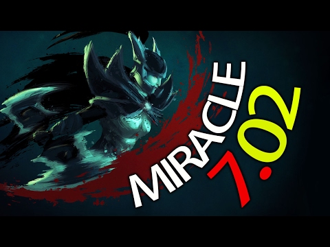 7.02 Assassin Carry MID 9000 MMR top Rank by Miracle- Dota 2