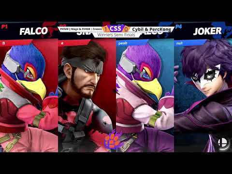 CSS 28 Doubles - WS - Mage & Frozen (Falco/Snake) vs. Cybil & PercKong (Falco/R.O.B./Joker) - SSBU