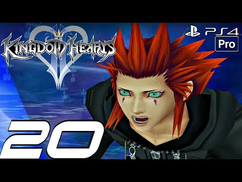 Kingdom Hearts 2 HD - Gameplay Walkthrough Part 20 - Ursula Boss & Axel's Sacrifice (PS4 PRO)