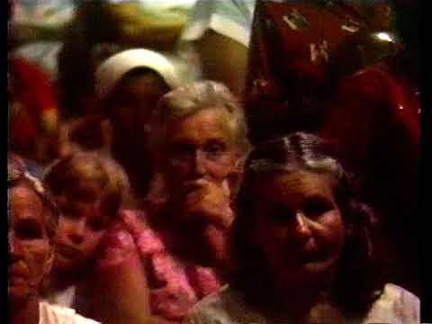 FOLIA DE REIS NA PAROQUIA SANTA CRUZ - 06 DE JANEIRO DE 1988