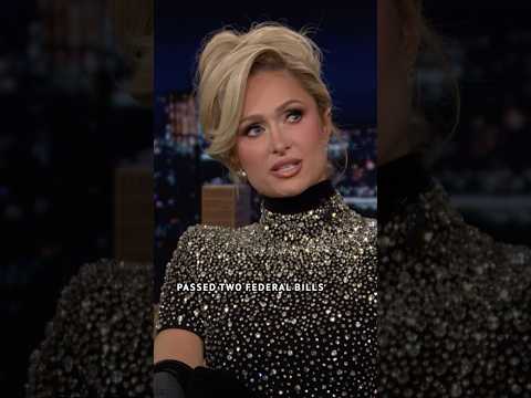 #ParisHilton opens up about her advocacy and her recent work on The DEFIANCE Act. #FallonTonight