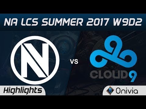 NV vs C9 Highlights Game 2 NA LCS Summer 2017 EnvyUs vs Cloud9 by Onivia