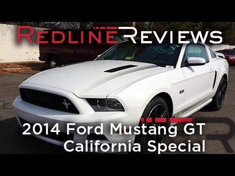 2014 Ford Mustang GT California Special Review, Walkaround, Exhaust, Test Drive