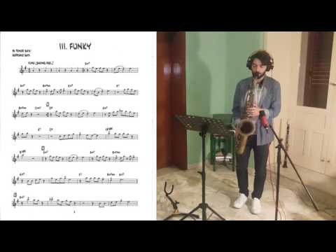 Tutorial linguaggio sax jazz - Plays Bob Mintzer (3) - Funk