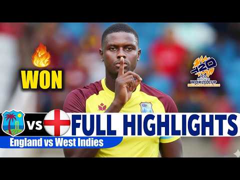 England Vs West Indies Full Highlights Icc T20 World Cup Match 2026 | Eng Vs WI Highlights