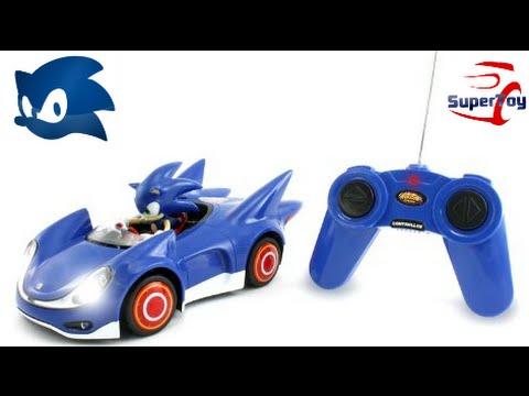 Sonic and Sega All Stars Racing Remote Controlled Car - Sonic The Hedgehog
