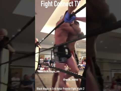 WATCH: Black Magic Emmanuel Aliphon vs Erik Hehir at Premier Fight Night 2