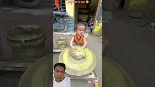 Download lagu Making a Clay Pot #shorts #shortvideo #shortsfund #youtubeshorts #feedshorts #bebsdeta mp3