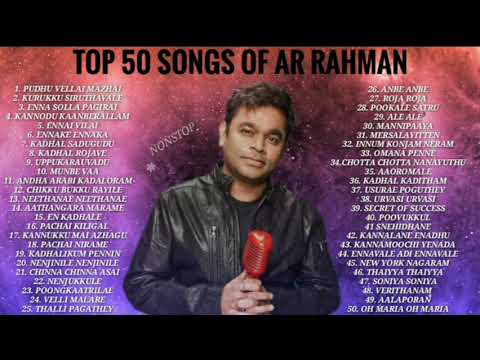 #AR RAHMAN TOP 50 SONGS #NONSTOP|