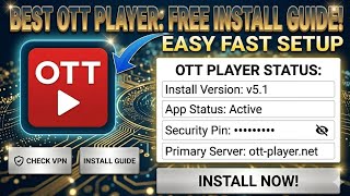 How to install OTT player on Amazon Firestick 2026