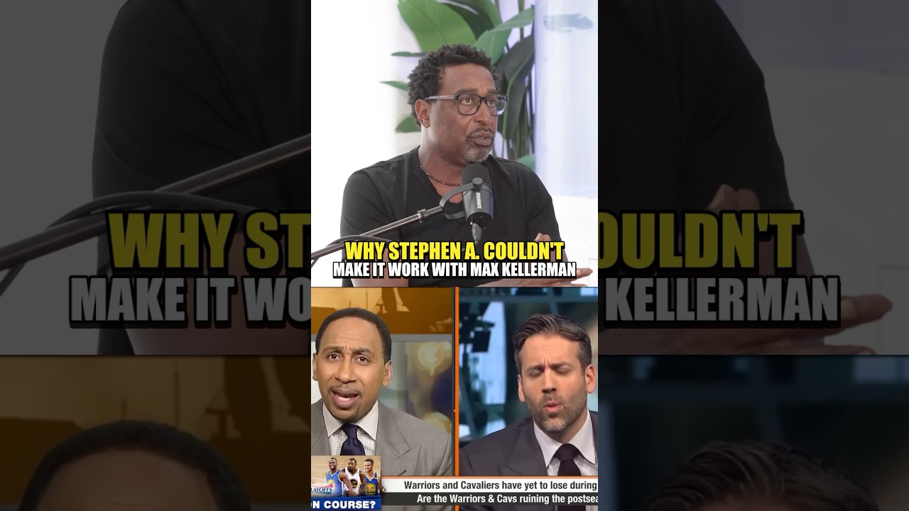 Stephen A Admits the Max Kellerman Situation Was Mostly HIS Fault.