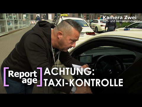 Check, check, chat - on the road with Hamburg's taxi inspector | Reportage | Kamera Zwei