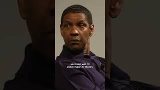 Denzel didn't want to be an actor growing up