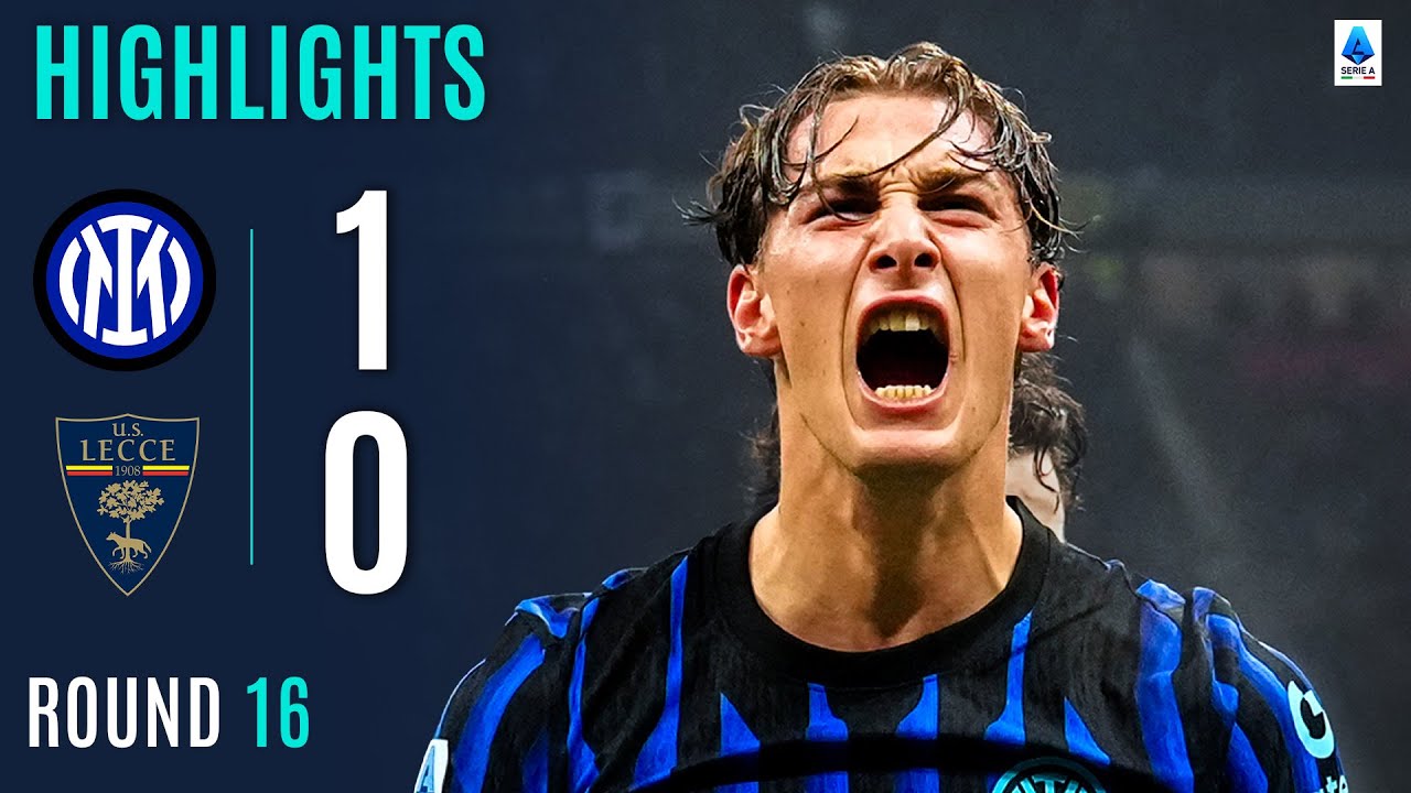 INTER-LECCE 1-0 | HIGHLIGHTS | Pio Esposito Shines at San Siro | SERIE A 2025/26