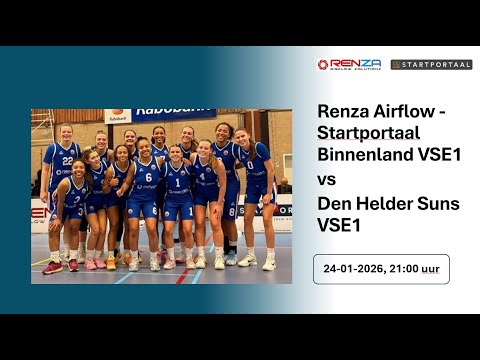 Renza Airflow - Startportaal Binnenland VSE1 vs Den Helder Suns VSE1