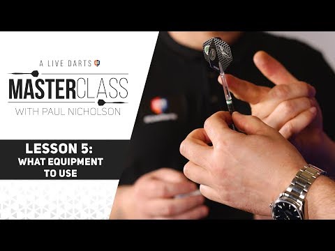 A Live Darts Masterclass | Lesson 5 - Choosing the right equipment