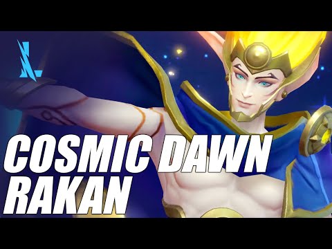League of Legends: Wild Rift Cosmic Dawn Rakan Skin Spotlight
