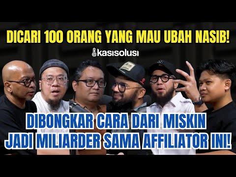 DARI 0 KE 2,9 MILIAR/BULAN, INI STRATEGI 4 AFFILIATOR YANG WAJIB KAMU CONTEK