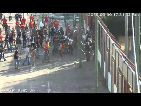Messina-Reggina, scontri tra gli ultras 1