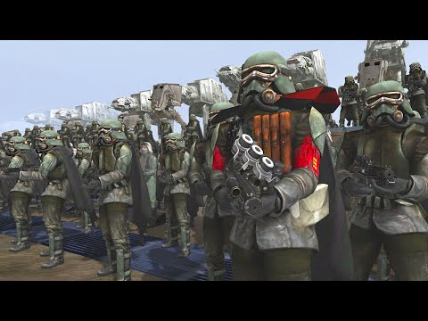 The Trench Siege of MIMBAN... - Men of War: Star Wars Mod