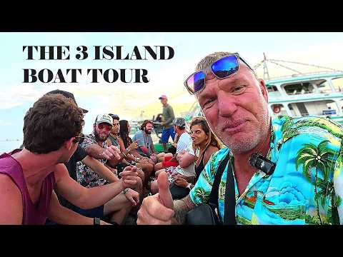 3 Island Boat Trip With Hostel Guests & Locals – All You Can Eat & Drink | What Could Go Wrong?