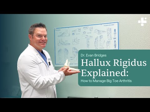 Hallux Rigidus Explained: How to Manage Big Toe Arthritis | CLS Health Foot & Ankle