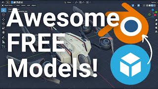 FREE Blender 3D Models - Sketchfab to Blender Workflow (Tutorial)