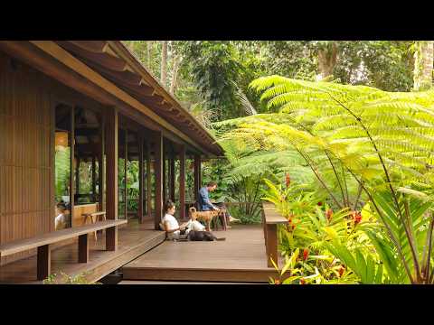 Inside A Tropical Garden Home With Subtle Japanese Influences | Bali, Indonesia