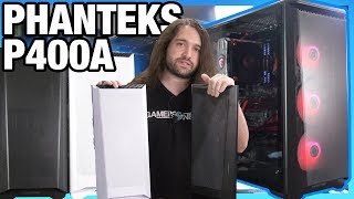 Phanteks P400A Digital Case Review: High Airflow Mesh & Panel Testing