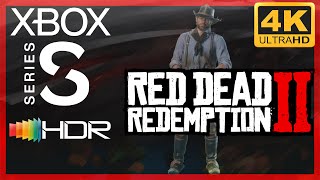 [4K/HDR] Red Dead Redemption 2 / Xbox Series S Gameplay