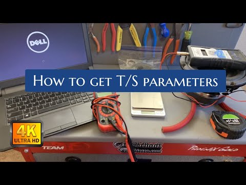 How to figure out T/S parameters (using the SMD IM-SG) [4K]