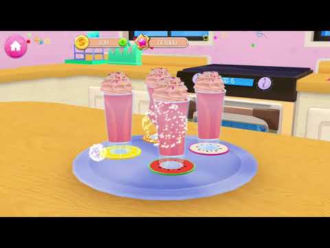 My Bakery Игра для девочек 5 лет Готовим Тортик