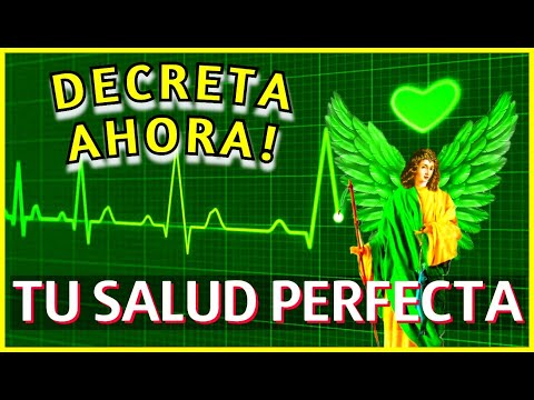 SALUD PERFECTA EN MI VIDA💚 DECRETO DIARIO ✨💚  YO SOY SANACIÓN CUERPO MENTE y ESPÍRITU