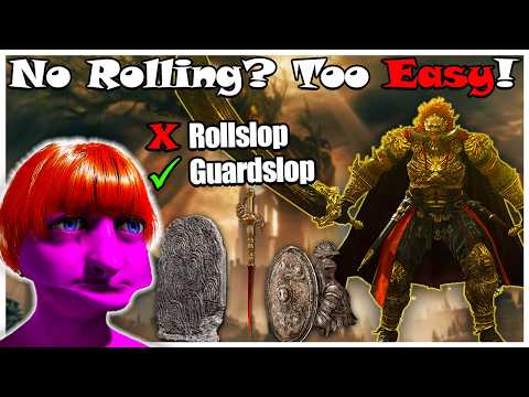 I Beat Elden Ring's DLC without ROLLING(and it was EASY!!)