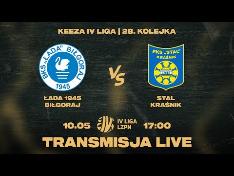 Zapis transmisji: Łada 1945 Biłgoraj - Stal Kraśnik 2:1 #keeza4liga | Sezon 2024/25
