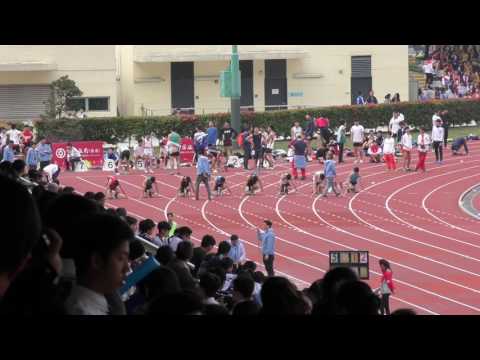 2017-2-22 Inter-School Athletics Competition 2016-2017 Divison 1 - 100m Boys B Grade Heat 2