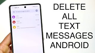 How To Delete All Text Messages On Android At Once! (2023)