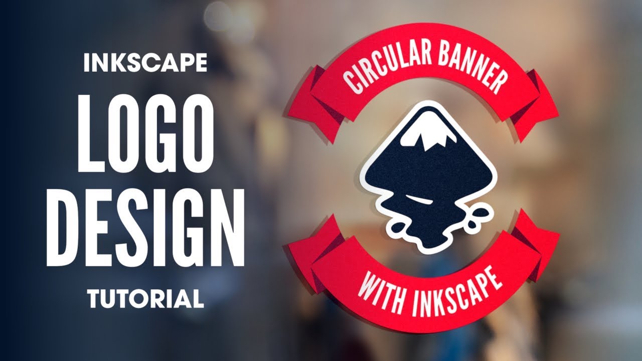 Inkscape Logo Tutorial: Circular Banner with Text