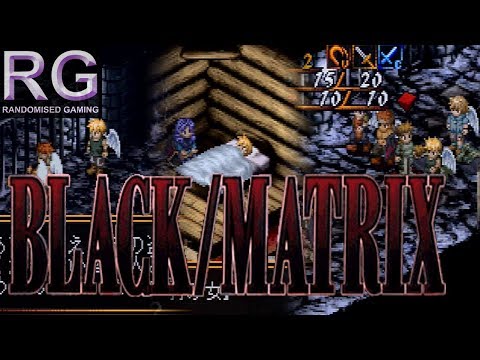 Black/Matrix - Sega Saturn - Tactical RPG first battle and pre fight story gameplay [4k60]