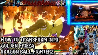 Dragon Ball FighterZ - How To Transform Into Golden Frieza (Tutorial)